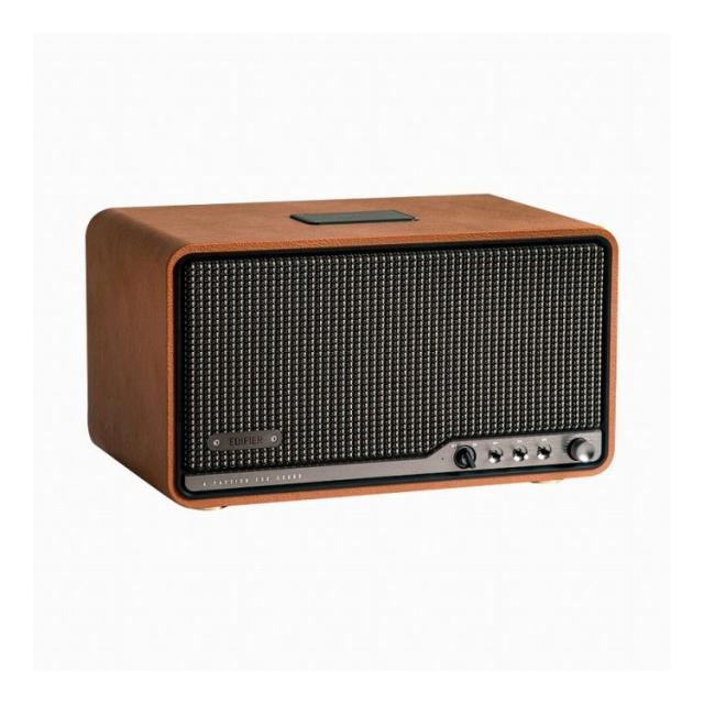 Edifier製 テーブルトップワイヤレススピーカー S300 ブラウン 80W Bluetooth USB-C AUX Wi-Fi AirPlay 時 ED-S300-BR(代引不可)【送料無料】