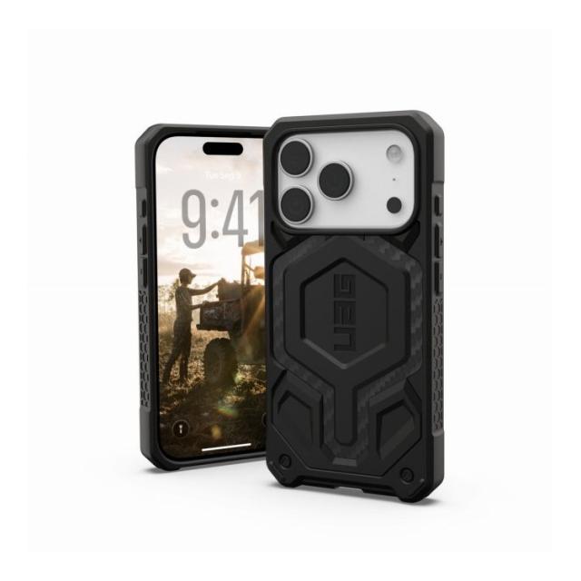 URBAN ARMOR GEAR iPhone 17 Pro 2025対応耐衝撃ケース MONARCH PRO MAGSAFE / CAP カーボンファイバー UAG-IPH25MA-PMC-CF(代引不可)【送料無料】