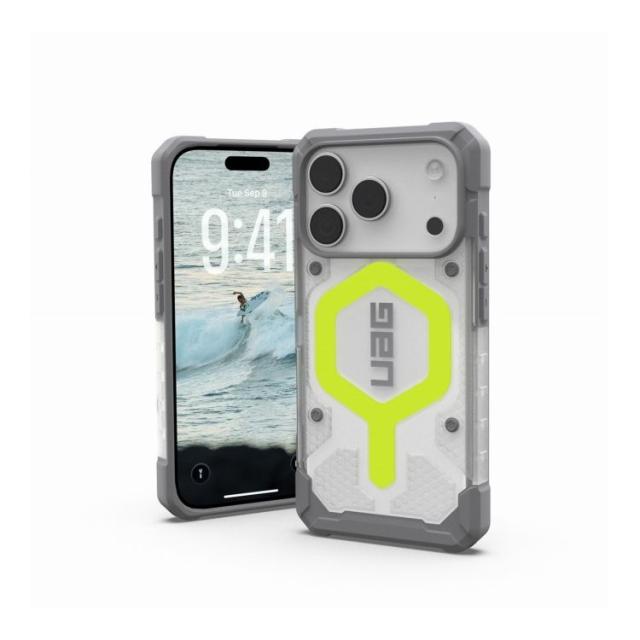 URBAN ARMOR GEAR iPhone 17 Pro 2025対応耐衝撃ケース PATHFINDER CLEAR MAGSAFE アクティブネオン UAG-IPH25MA-MS-AN(代引不可)【送料無料】
