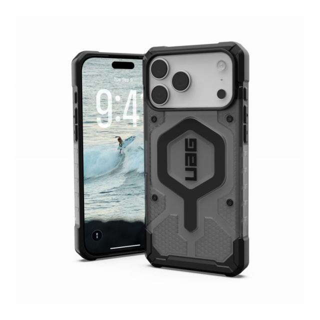 URBAN ARMOR GEAR iPhone 17 ProMax 2025対応耐衝撃ケース PATHFINDER CLEAR MAGSAFE アッシュ/ブラック UAG-IPH25LA-MS-A/B(代引不可)【送料無料】
