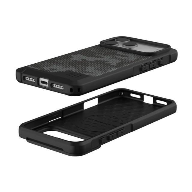 URBAN ARMOR GEAR iPhone 17 ProMax 2025対応耐衝撃ケース METROPOLIS LT MAGSAFE マイクロヘックスカモグラファイト UAG-IPH25LA-FLM-GP(代引不可)【送料無料】_3