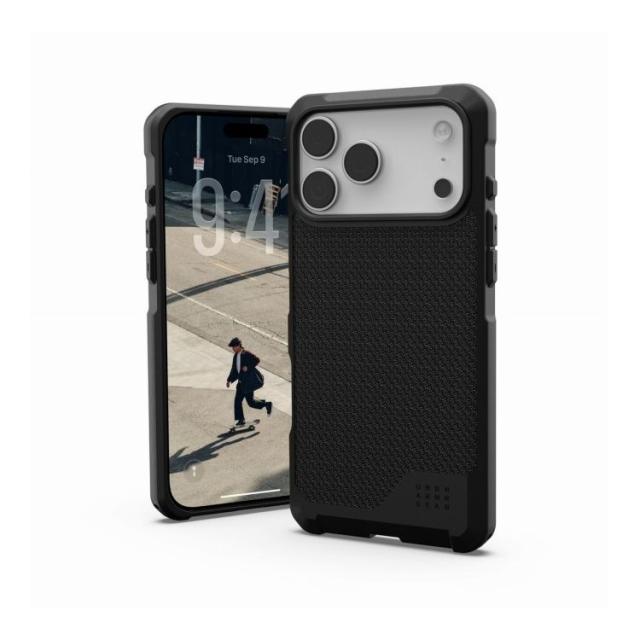 URBAN ARMOR GEAR iPhone 17 ProMax 2025対応耐衝撃ケース METROPOLIS LT MAGSAFE ケブラーブラック UAG-IPH25LA-FLM-KB(代引不可)【送料無料】