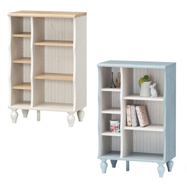 白井産業 フレンチシャビーカフェ フレンチシャビー フリーラック オープンラック ラック 収納ラック おしゃれ かわいい 北欧 フレンチ アンティーク ヨーロッパテイスト 1梱包(代引不可)【送料無料】の通販は