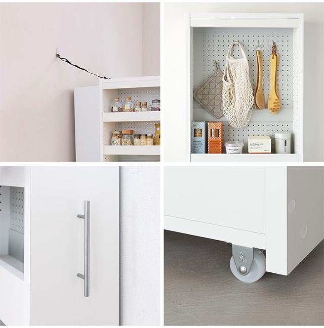 白井産業 隙間収納 ストッカー 幅20cm 高さ181cm タントキーパー TAN