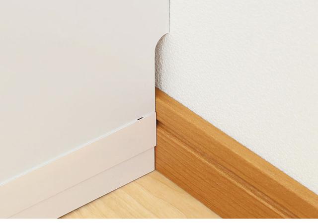 カウンター下収納 キャビネット 棚 幅75cm 高さ85cm 奥行30cm ナチュラルブラウン カウンター下 引き戸 収納 白井産業(代引不可)【送料無料】_13