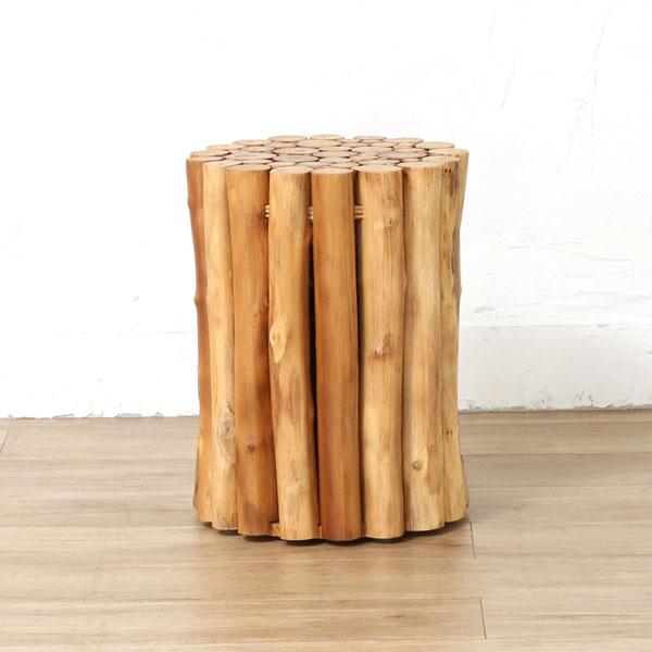 アジアン家具 チーク無垢材 スツール @CBi(アクビィ) AZT003 家具