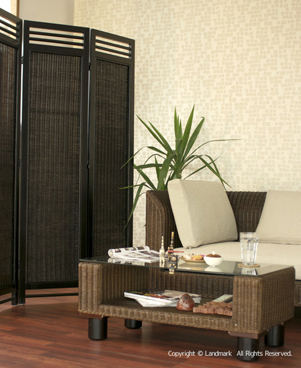 籐 ラタン 目隠し パーテーション 間仕切り アンティーク ビンテージ