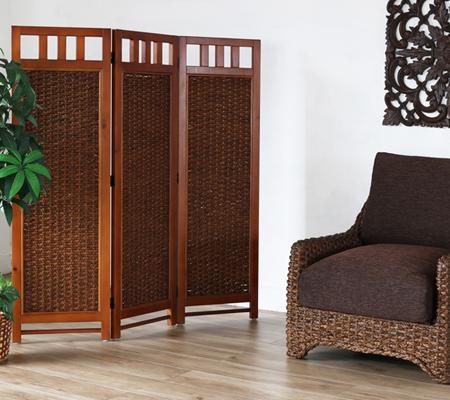 スクリーン3連　ブラウン　和風　衝立 JP-SN3 スクリーン3連 ブラウン 和風 衝立 JP-SN3