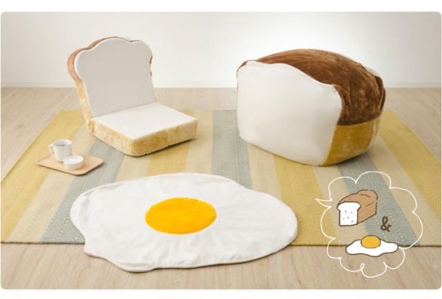 食パン ビーズクッション 人をダメにする食パンビーズソファ ビーズ