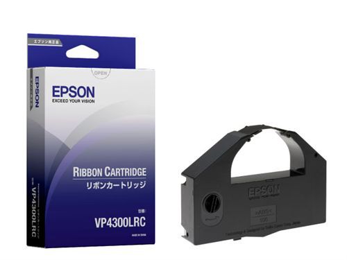 リボンカートリッジ VP4300LRC(VP-4300用/ブラック) エプソン(代引き不可)【送料無料】の通販は