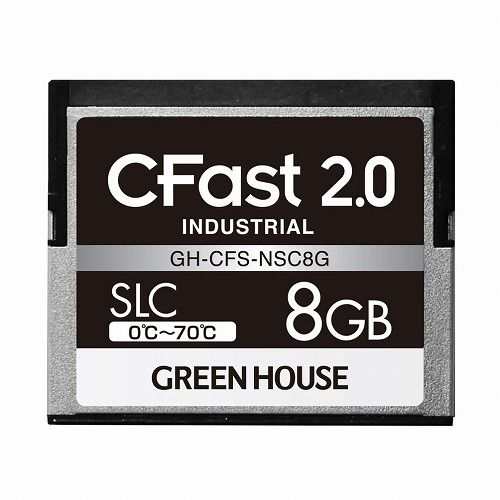 グリーンハウス CFast2.0 SLC 0~70℃ 8GB GH-CFS-NSC8G(代引不可)【送料無料】