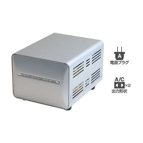 カシムラ 海外国内用型変圧器220-240V/1500VA WT-13EJ(代引不可)【送料無料】