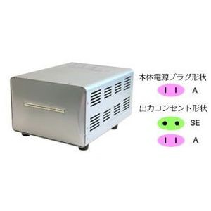 カシムラ 海外国内用型変圧器220-240V/3000VA NTI-119(代引不可)【送料無料】