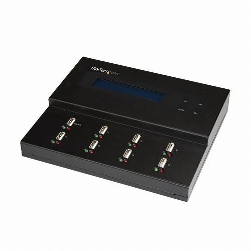StarTech スタンドアローン型 1対7 USBデュプリケータ—(コピーマシン) USBメモリ/フラッシュドライブ対応 USBDUPE17(代引不可)の通販は