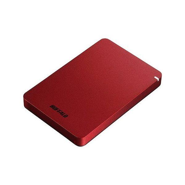 BUFFALO 外付けHDD 320GB レッド 中古品 バッファローダイレクト