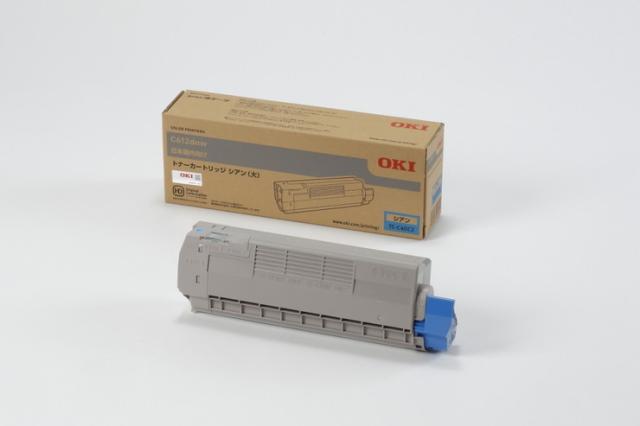 OKI トナーカートリッジ(大) シアン (C612dnw) TC-C4DC2(代引不可)