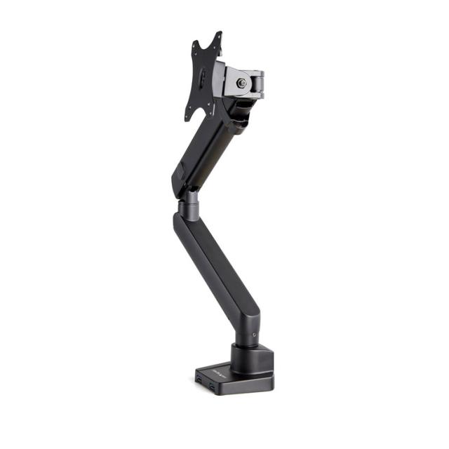 STARTECH.COM LTD モニターアーム 液晶モニターアーム クランプ式 グロメット式 VESA規格34インチディスプレイ対応 2ポートUSBハブ搭載 ケーブル収納可能 ARMSLIM2USB3 5487204(代引不可)【送料無料】