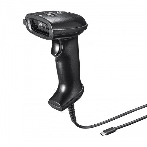 サンワサプライ Type-C 2次元バーコードリーダー BCR-TC2D1BK(代引不可)【送料無料】