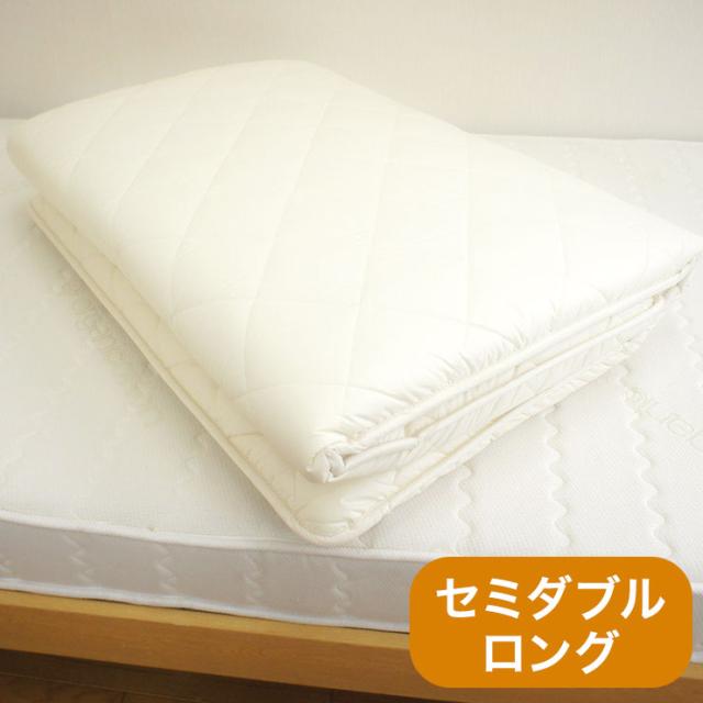 布団 セミダブルロング 敷き布団 オリジナル高密度防ダニ敷き布団の通販は 12,361円
