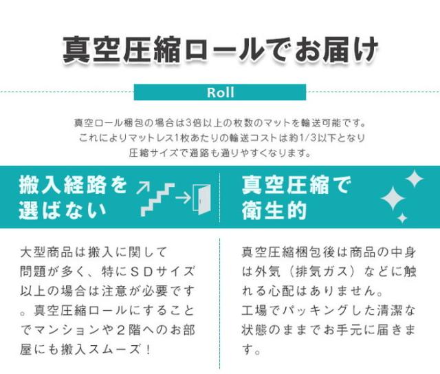 ポケットコイル ダブル 140cm Dサイズ マット グレー 北欧風 通気性 高耐久ウレタン ポケットコイルマットレス(代引不可)【送料無料】_3