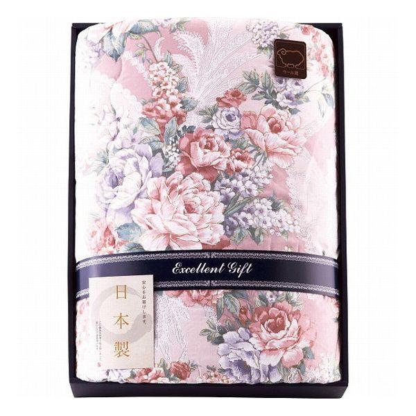 日本製 ウール10%入肌掛けふとん ピンク WHF-100(代引不可)【送料無料】の通販は 6,231円