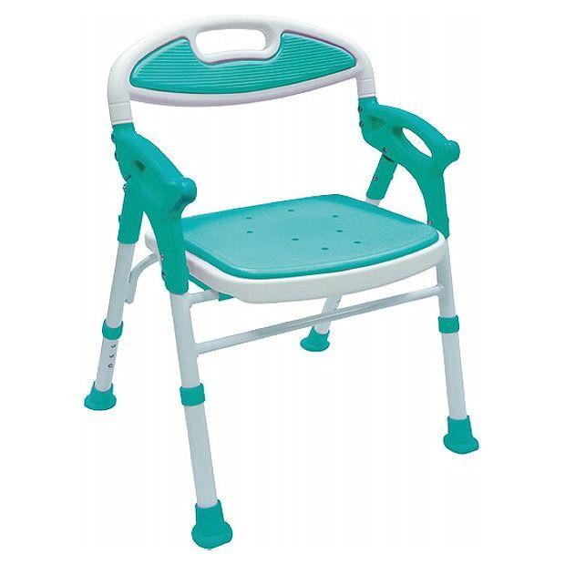 ピジョンタヒラ シャワーチェア コンパクトおりたたみN PN-L40721A カラー：ブルー 折りたたみシャワーチェアー楽湯 7550ST(代引不可)送料無料