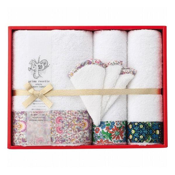 LIBERTY プリマロゼッタ バス・フェイスタオル・ミニハンカチセット PR-2460 タオル製品 タオルセット バス・フェイスタオル(代引不可)【送料無料】の通販は 5,544円