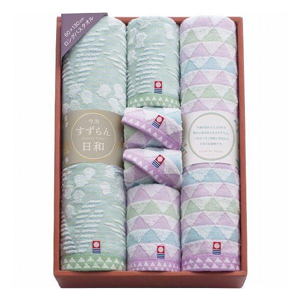 今治すずらん日和 バス・フェイスタオル・タオルハンカチセット 64301 タオル製品 タオルセット バスフェイスウオッシ(代引不可)【送料無料】の通販は