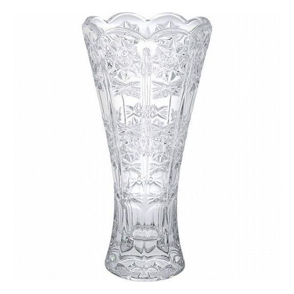 ラスカボヘミア 花瓶 クラリオン SVV‐515 室内装飾品 花瓶 ガラス花瓶(代引不可)【送料無料】の通販は