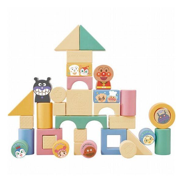 アンパンマン 自然の恵 お米からうまれたつみきDX 2401358 ベビー・子供用品 ベビー用品 ベビー玩具(代引不可)【送料無料】
