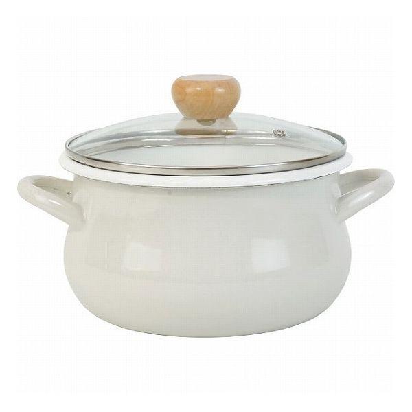 ストクック IHホーローポット(20cm) グレー ストクック RB-3247 鍋ケトルフライパン ホーロー鍋 両手鍋(代引不可)【送料無料】の通販は 5,082円