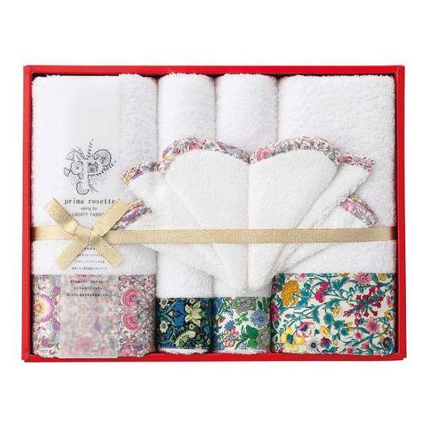 プリマロゼッタ バス・フェイスタオル・ミニハンカチセット PR-2400(代引不可)【送料無料】