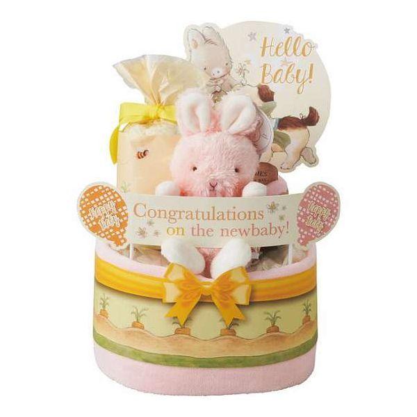 バニーズバイザベイおむつケーキ2段(代引不可)【送料無料】
