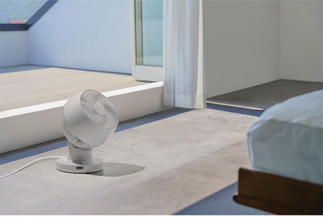節電センサー付 DCスイングサーキュレーター360 空気循環 送風 22畳 