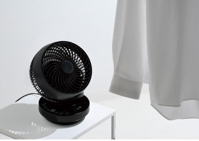 THREEUP 多機能3DスイングDCターボサーキュレーター360 DC 360度 左右60度 自動 18畳程度 ホワイト ブラック ガード分解 衣類乾燥モード メモリー 減灯機能 リモコン付き CF-T2493 サーキュレーター【送料無料】_4
