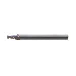 ユニオンツール 超硬エンドミル テーパ φ0.3×片角 2°【CCTE20034】(旋削・フライス加工工具・超硬スクエアエンドミル)【送料無料】の通販は