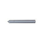 ユニオンツール 超硬エンドミル テーパ φ1×刃長2.5X片角45°【SV2060】(旋削・フライス加工工具・超硬スクエアエンドミル)【送料無料】