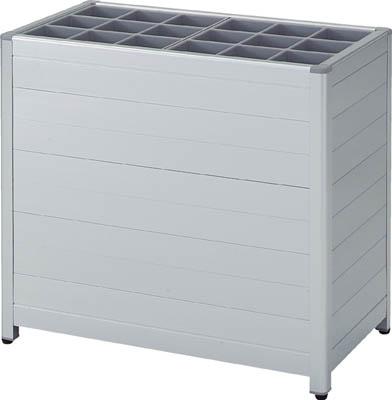 TRUSCO アルミ傘立て パネルタイプ 18本立【TAK-18P】(オフィス家具・傘立て)【送料無料】の通販は