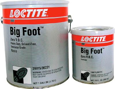 ロックタイト ビッグフット ZV 低臭気 黒 2KG【BF-ZV-B-2KG】(塗装・内装用品・塗料)【送料無料】