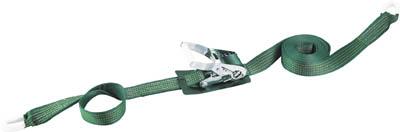 TRUSCO 強力型ベルト荷締機 SUS金具 38mm幅 400kg Jフック【GX38S-400J】【送料無料】