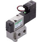 CKD 4Kシリーズパイロット式5ポート弁セレックスバルブ【4KB210-06-AC200V】(空圧・油圧機器・電磁弁)【送料無料】