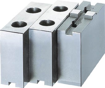 TRUSCO 生爪ビクター用 チャック9N・10インチ【SJ-100】(ツーリング・治工具・チャック・生爪)【送料無料】の通販は