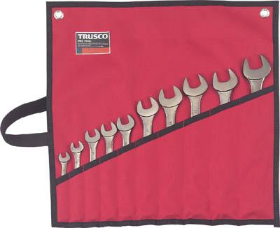 TRUSCO ミラータイプコンビネーションスパナセット 10丁組セット【TTCS-10S】(レンチ・スパナ・プーラ・スパナ)【送料無料】の通販は 6,930円