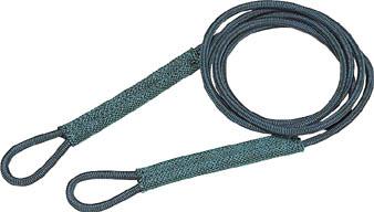 TRUSCO セフティパワーロープ シンブルなし 6mmX5m【SP-65】(吊りクランプ・スリング・荷締機・ワイヤロープスリング)【送料無料】の通販は 8,280円