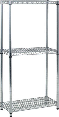 TRUSCO スチール製メッシュラック W605XD457XH1228 3段【TME-4243】(物品棚・メッシュ棚)【送料無料】