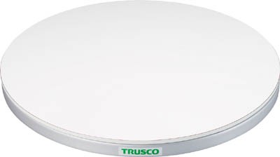 TRUSCO 回転台 150Kg型 Φ400 ポリ化粧天板【TC40-15W】(作業台・回転台)【送料無料】の通販は