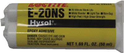 ロックタイト エポキシ接着剤 Hysol Eー20NS 50ml【E-20NS-50】(接着剤・補修剤・接着剤2液タイプ)【送料無料】