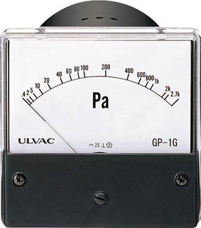 ULVAC ピラニ真空計(アナログ仕様) GP-1G/WP-01 GP1GWP01【送料無料】