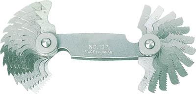 TRUSCO ピッチゲージ 測定範囲0.25~6.0mm 60° 21枚組【JIS】(測定工具・ゲージ)【送料無料】 4,220円