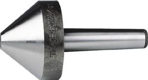 TRUSCO 傘型回転センターベアリング入φd:30‐φD:110M【TLK-3B】(ツーリング・治工具・芯押センター)【送料無料】